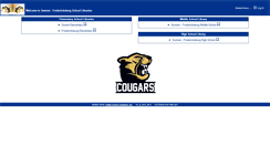 Desktop Screenshot of library.sfcougars.org