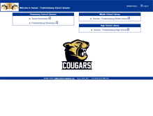 Tablet Screenshot of library.sfcougars.org